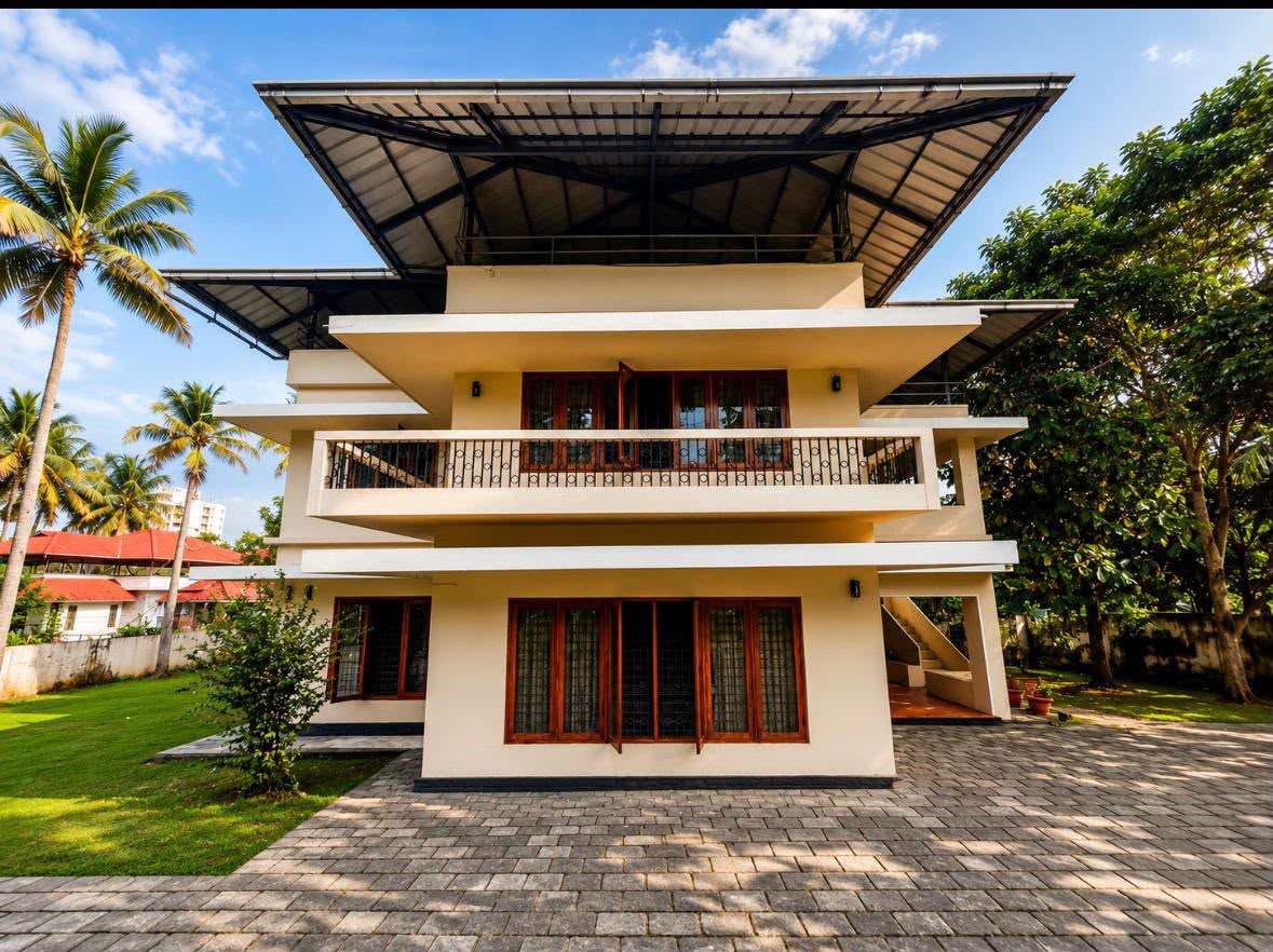 Land with house for sale padamugal kakkanad