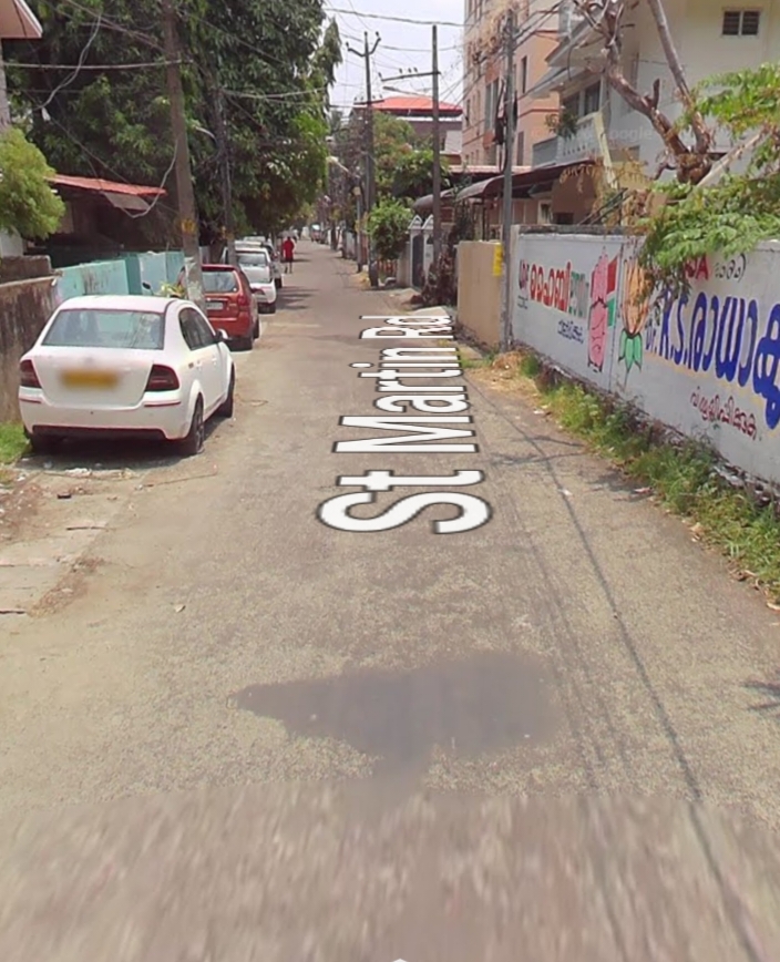 Land with old house for sale palarivattom