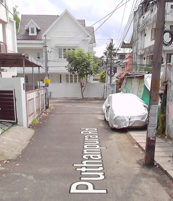 Residential land for sale Elamakkara near police station