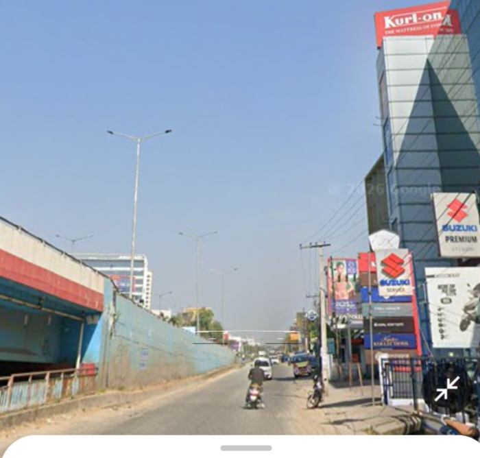 Commercial land for sale kundannoor junction Bypass Frontage