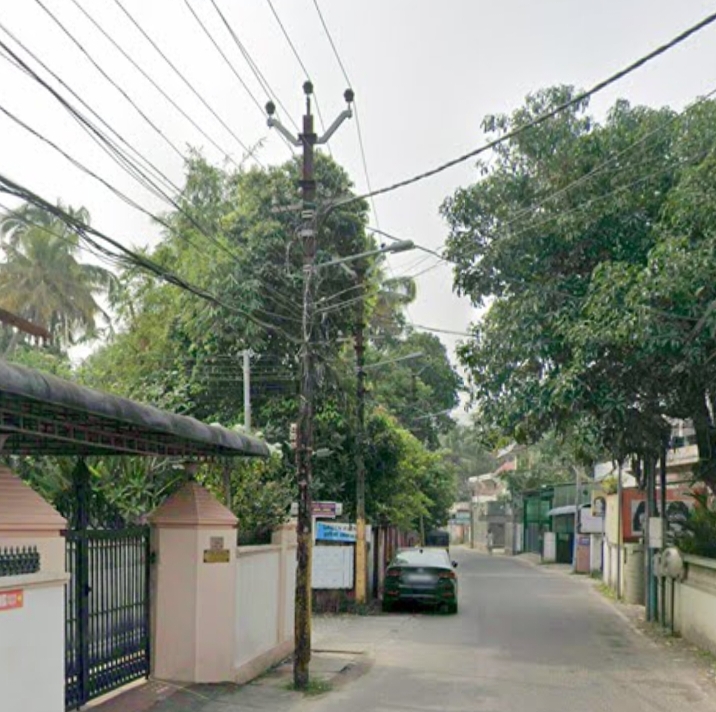 Semi Commercial land for sale at palarivattom